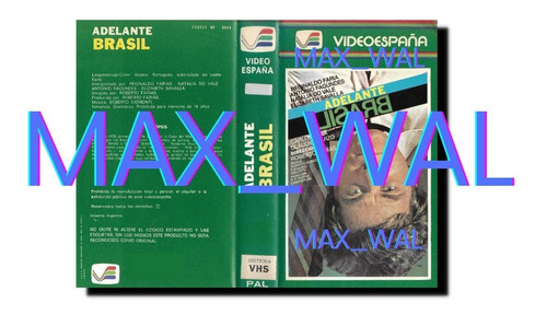 Pra Frente Brasil Adelante Brasil Vhs Reginaldo Faria