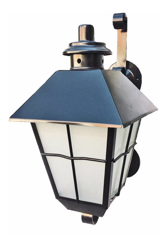 3 Farol Exterior Jardin 828 + 3 Led 10w