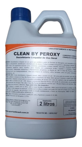 Limpador Concentrado Uso Geral Clean By Peroxy 2 Litros