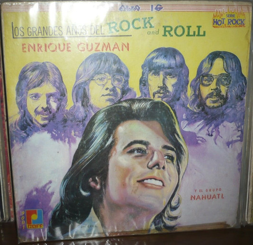 Enrique Guzman Y El Grupo Nahuatl Lp Rock Mexicano Raff