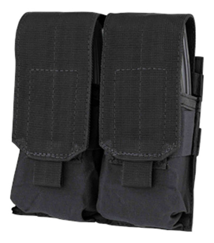 Porta Cargador Ma4 Cuádruple Marca Condor Para M4 Y M16 Color Negro