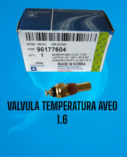 Sensor Valvula De Temperatura Aveo 1.6 Gm Original