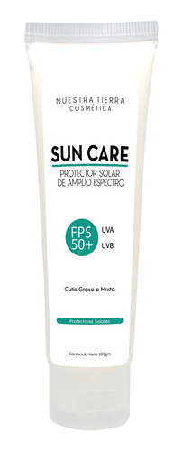 Protector Solar Graso Mixto Fps50+ 100ml Envío Directo