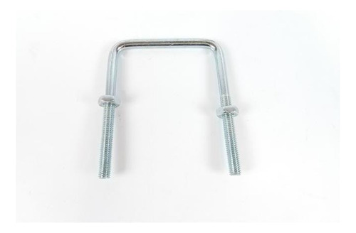 Abraçadeira Tipo U Quadrada 90x100mm M8x1.25 Em Aço