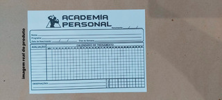 Ficha Academia Modelo | MercadoLivre ? Ficha Academia Modelo | MercadoLivre ?