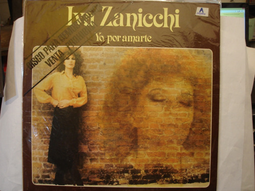 Iva Zanicchi Yo Por Amarte Promo Disco Lp Vinilo  E 