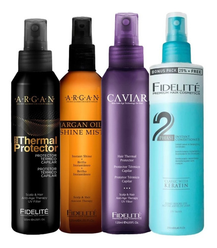 Kit Fidelité: Brillo + Bifase + Protectores Caviar Y Argan