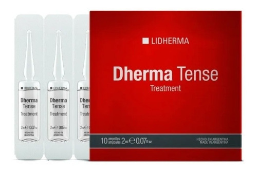 Lidherma Dherma Tense Treatment 10 Ampollas Anti Age