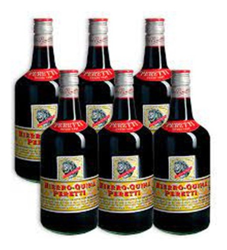 Pack Aperitivo Hierroquina Peretti 1000cc X6 - Dh Tienda