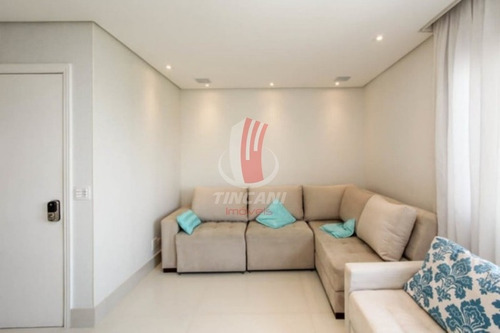 Imagem 3 de 20 de Apartamento Mobiliado Para Venda No Bairro Mooca, 4 Dorm Sendo 1 Suíte, 4 Vagas, 135 Metros. - 6117