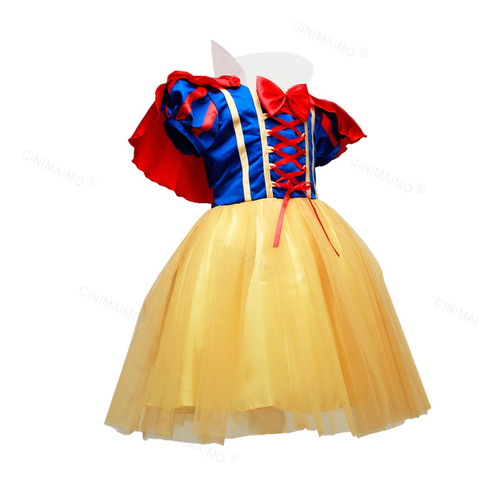 Disfraz Vestidos Princesa Blancanieves Para Fiesta Y Cosplay