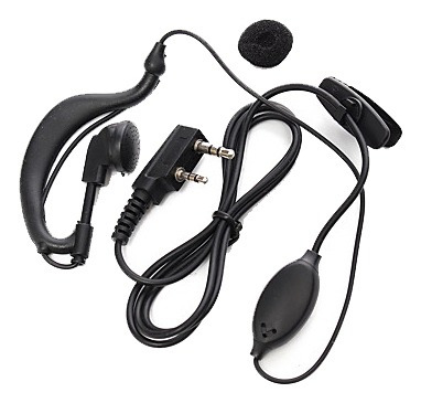 Fone Para Rádio Comunicador Ht Baofeng Kenwood 2 Pinos