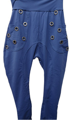 Babucha Jogger Progressive Eyelets Cintura Alta Y Ancha