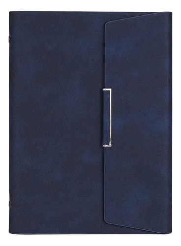 A5 Orange - 2024 Premium Leather Surface Tri-fold Notebook