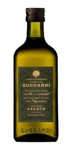 Imagen 1 de 5 de Aceite De Oliva Familia Zuccardi Arauco 250ml