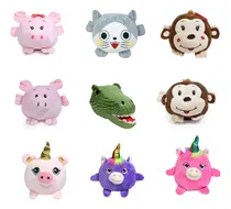 Comprar Peluches Mayoreo Alcancía Paquete 9pzs Animales De Peluche