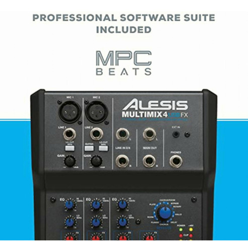 Multimix Alesis 4 Canales Usb Fx (Usado)