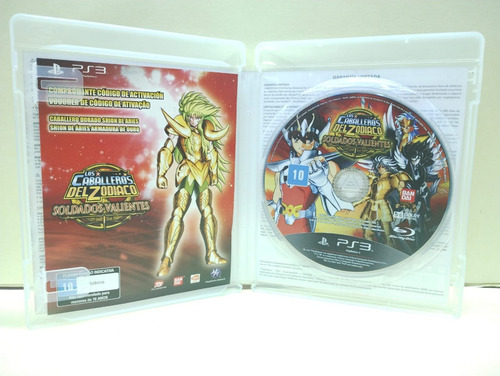 Los Caballeros Del Zodiaco | Soldados Valientes Ps3 Original (Reacondicionado)