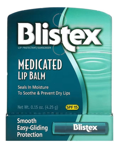 3u Blistex Medicated Lip Balm Hidratante Protetor Labial