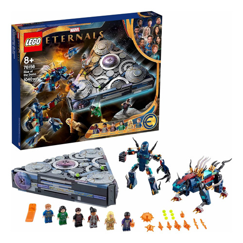 Lego - Kit De Construcción Marvel: Ascenso De Domo 76156