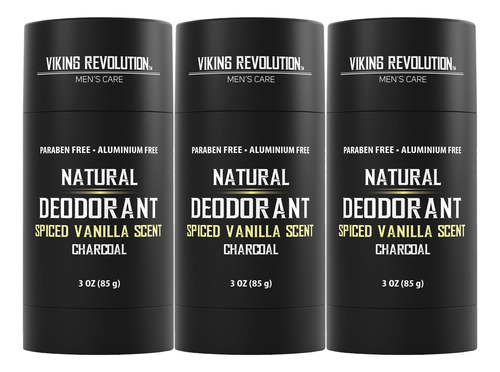 Viking Revolution Spiced Vanilla - Desodorante Natural Para