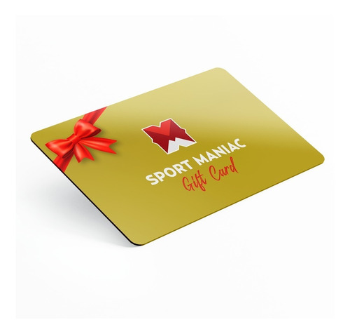 Gift Card Tarjeta De Regalo Sport Maniac Fitness - Gold