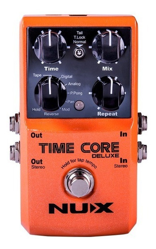 Pedal P/ Guitarra Time Core De Luxe Nux