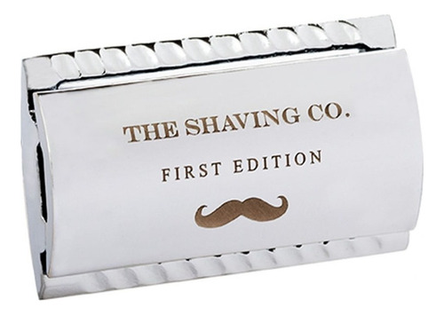 Kit The Shaving Co. Rastrillo Afeitado Vasija Acero Navajas