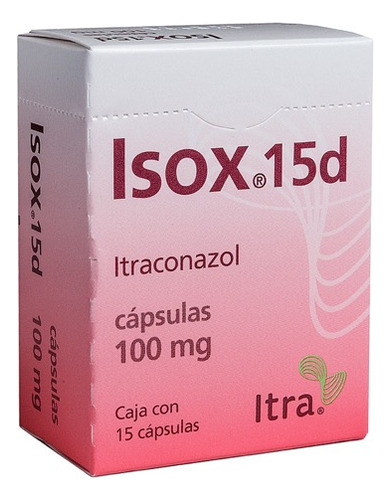 Isox 15d 100 Mg 15 Cápsulas