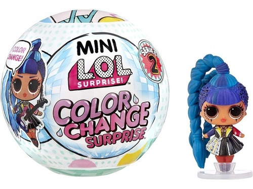 Muñeca Lol Mini Color Change Surprise Serie 2 Original