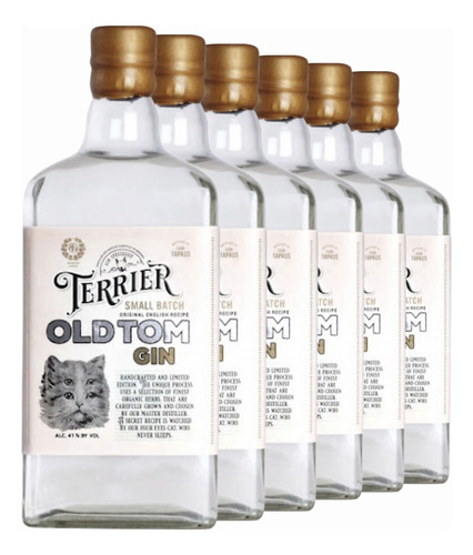 Gin Terrier Old Tom Caja X 6 X 750ml.