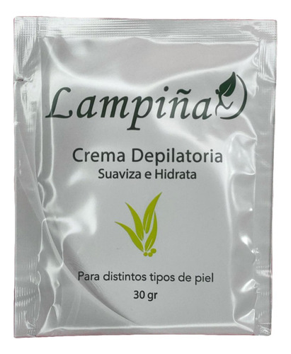 Crema Depilatoria Corporal Lampiña Piernas Bikini Axilas 30g