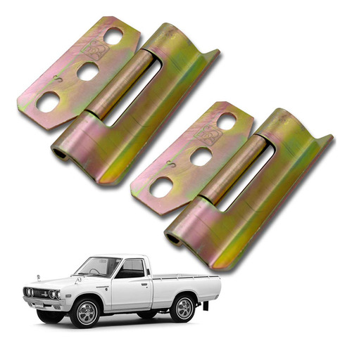 Bisagra Para Puerta Trasera 2 Unidad Cn Datsun Pickup 620