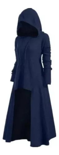 Vestido Gótico Medieval De Color Sólido Zmshop Vestido Con S