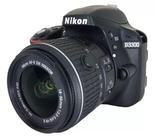 Cámara Digital Réflex Nikon D3300 Con Lente 18-55mm