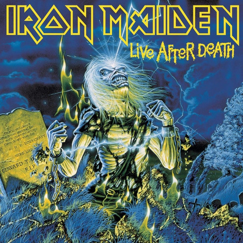 Iron Maiden - Live After Death Vinilo Doble Nuevo Impor&-.