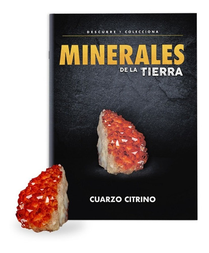 Minerales De La Tierra - Cuarzo Citrina  Coleccionable Comer