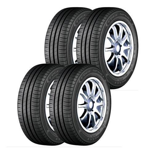 Kit 4 Pneu Goodyear Aro 16 Edge Sport 2 195/50r16 84v Kelly