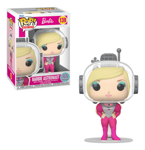 Funko Pop! Retro Toys Barbie Astronauta #139 Astronaut