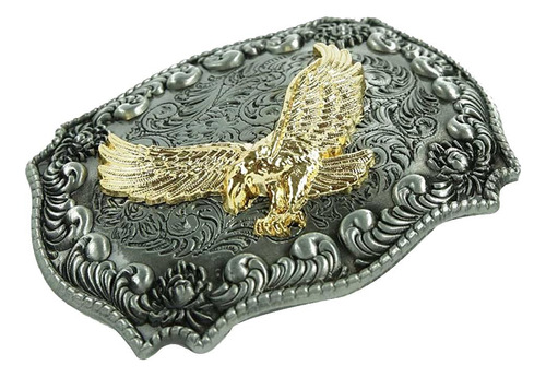 Cinturón Vintage Con Forma De Águila Dorada, Estilo Vaquero,