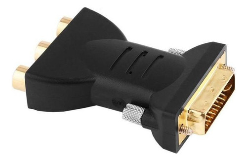 L Adaptador Dvi A 3 Rca, 24 + 5 Macho A Hembra For Hdtv Hdmi