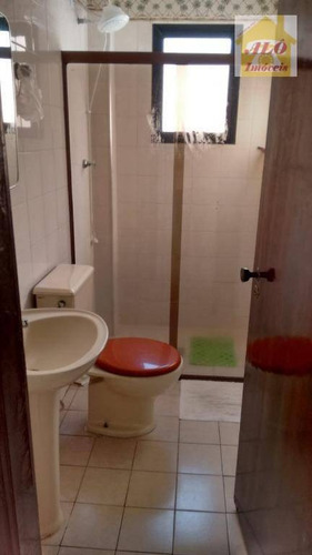 Apartamento Com 2 Dormitórios À Venda, 106 M² Por R$ 300.000,00 - Vila Guilhermina - Praia Grande/sp - Ap1073
