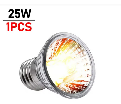 Foco Uva+uvb De 75 W Para Reptiles, Luz Uv Mascotas