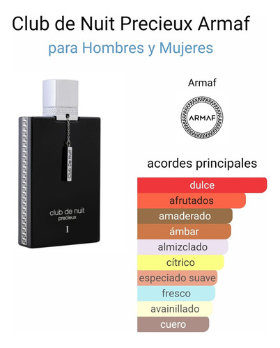Armaf Club De Nuit Precieux Extrait De Parfum 55ml Hombre