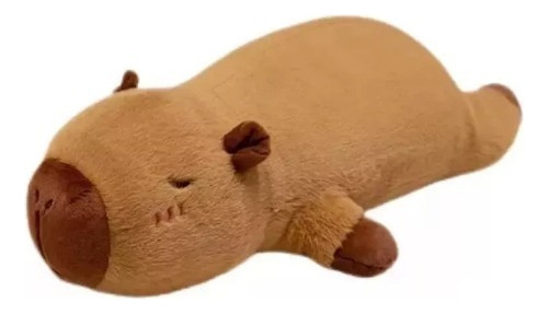 Ch Almohada Felpa Peluche Capibara Larga For Dormir 60cm