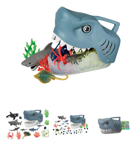 Figura De Acción Tiburón Marino Con Accesorios Juguete