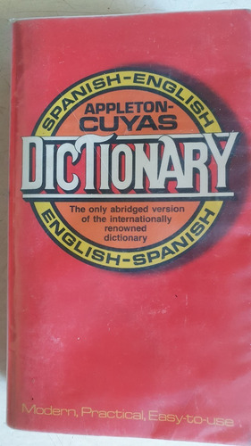 Dictionary Appleton Cuyas Spanish English English Spanish