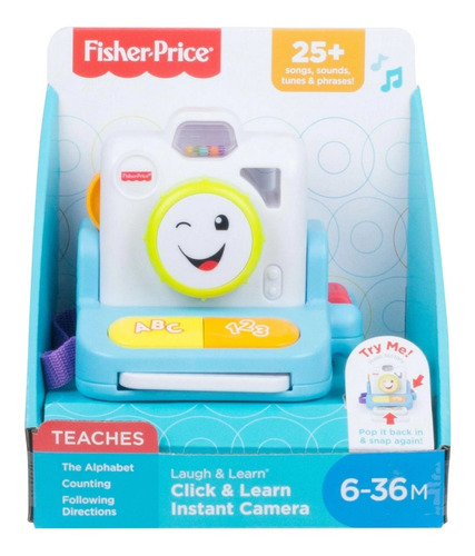 Brinquedo Camera Sorriso E Aprendizagem Fisher Price Gmm64