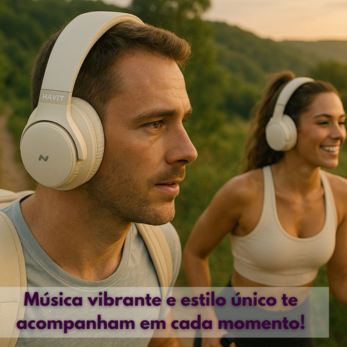 Presente Dia Dos Namorados Fone Sem Fio H630 Bege