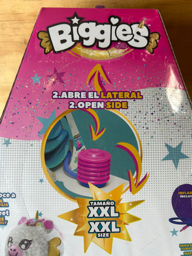 Peluche Animales BIG001-RA Biggies rosado